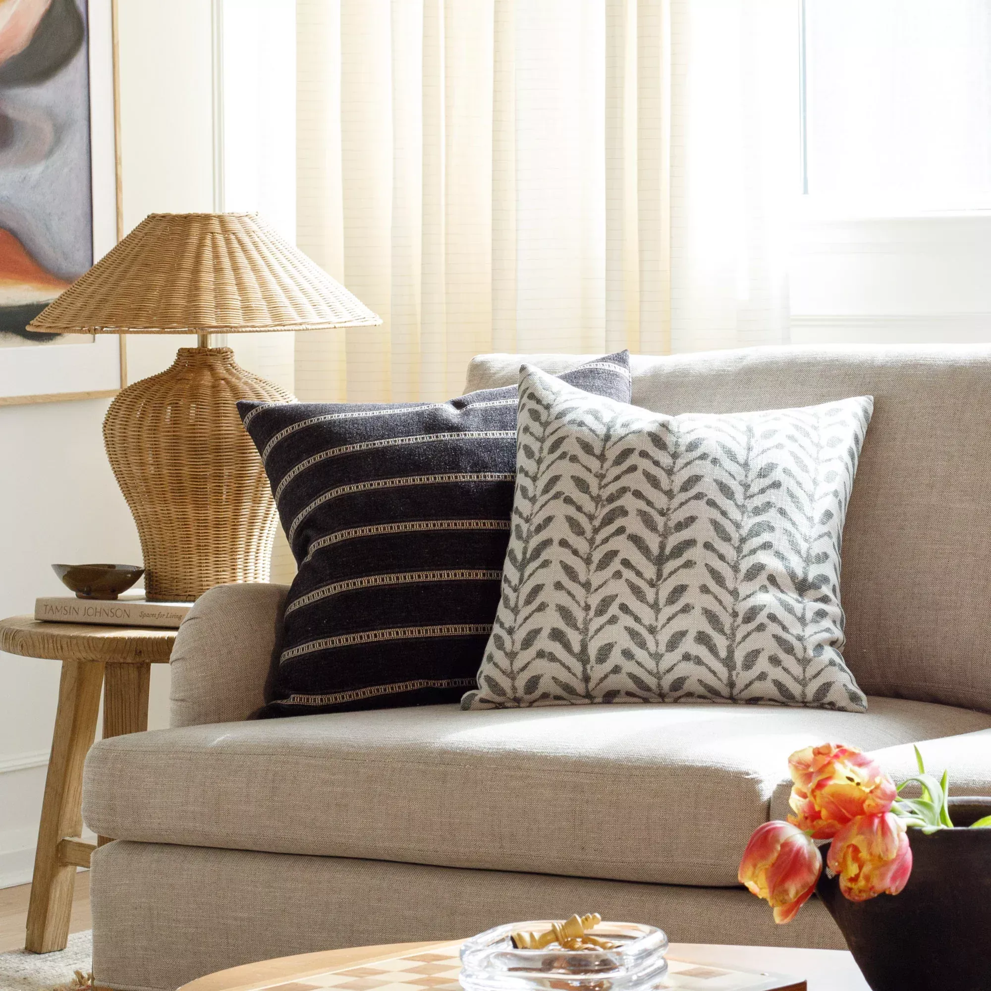 Sectional Living Room Styling