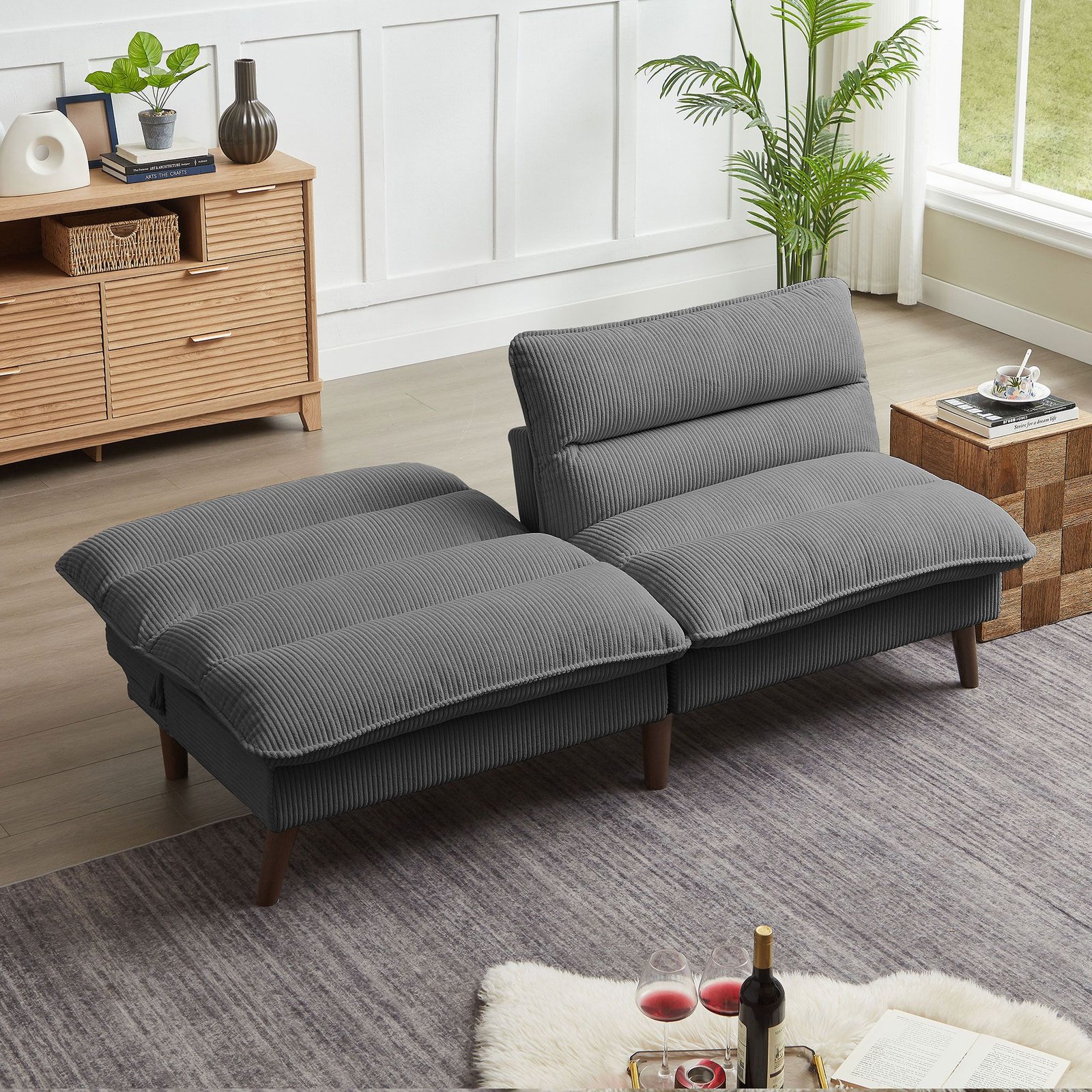 Futon in a Living Room